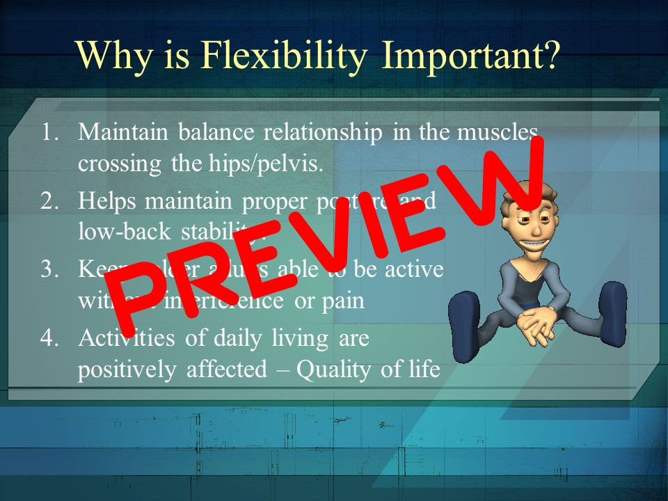 Thumbnail: Health 4 Life Power Point Series: Flexibility