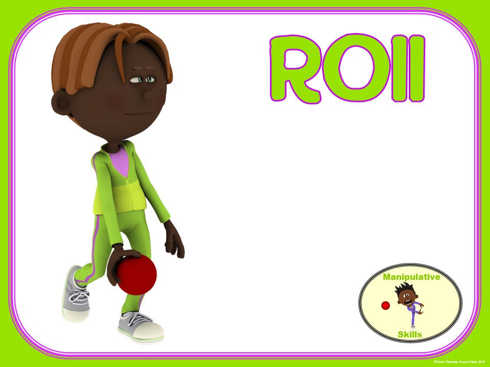 Thumbnail: Manipulative Skills- Top 10 Movement Visuals- Simple Large Print Design