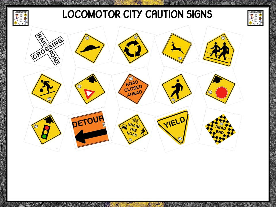 Thumbnail: Locomotor City- PE Activity Visuals and Detailed Plan