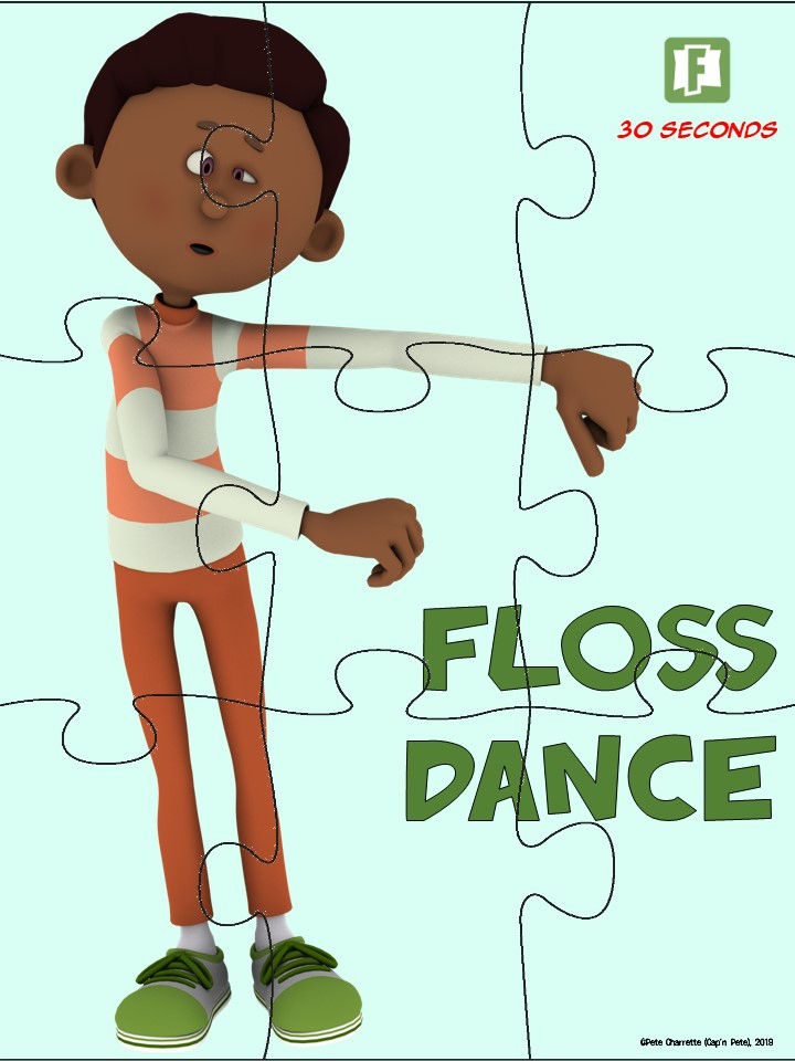 Thumbnail: JIGSAW Dance- 32 Puzzle Cutouts & Activity Plan