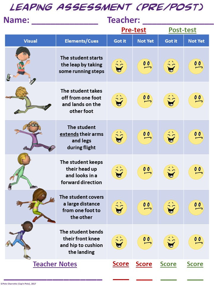 Thumbnail: PE Assessment Series: Leaping- 4 Versions