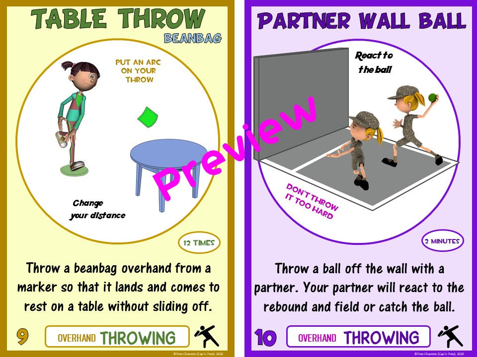 Thumbnail: PE Manipulative Skill Series: 24 Overhand Throwing Tasks