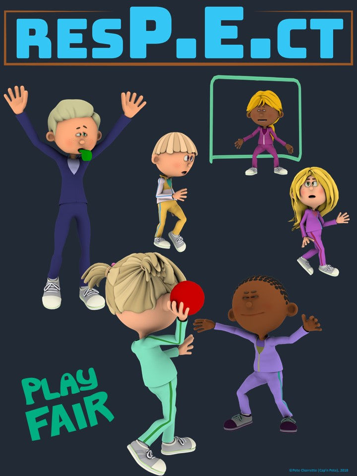 Thumbnail: PE Advocacy Poster: ResPEct...Play Fair