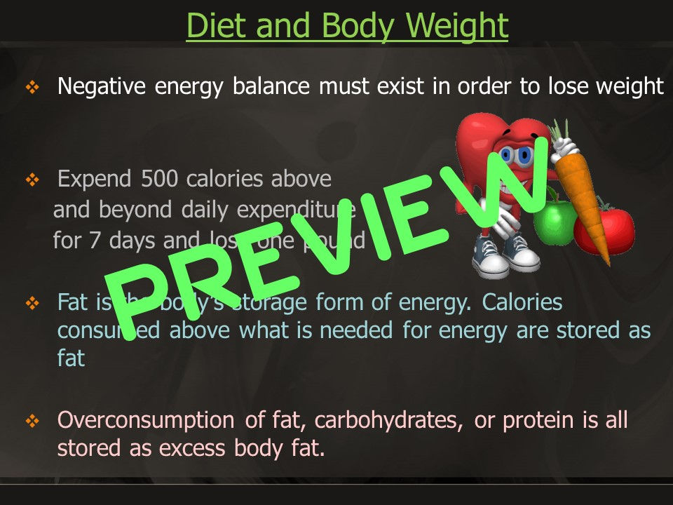 Thumbnail: Health 4 Life Power Point Series: Weight Management