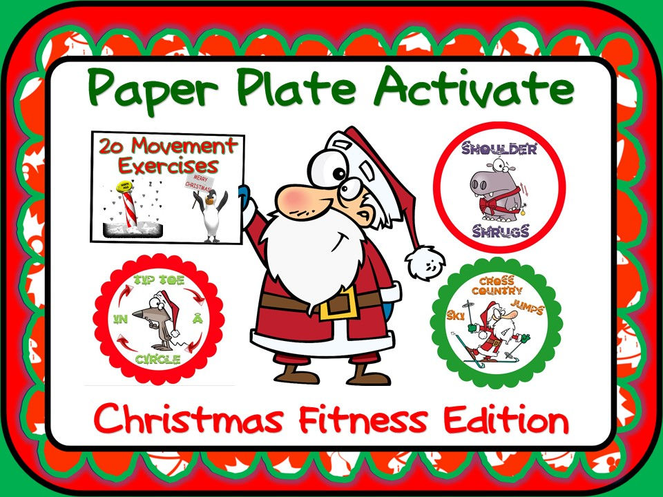 Thumbnail: Paper Plate Activate- Christmas Fitness Edition