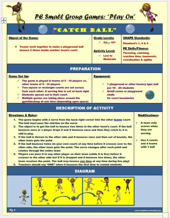 Thumbnail: PE Small Group Games- 25 "Dynamic" Breakout Activities