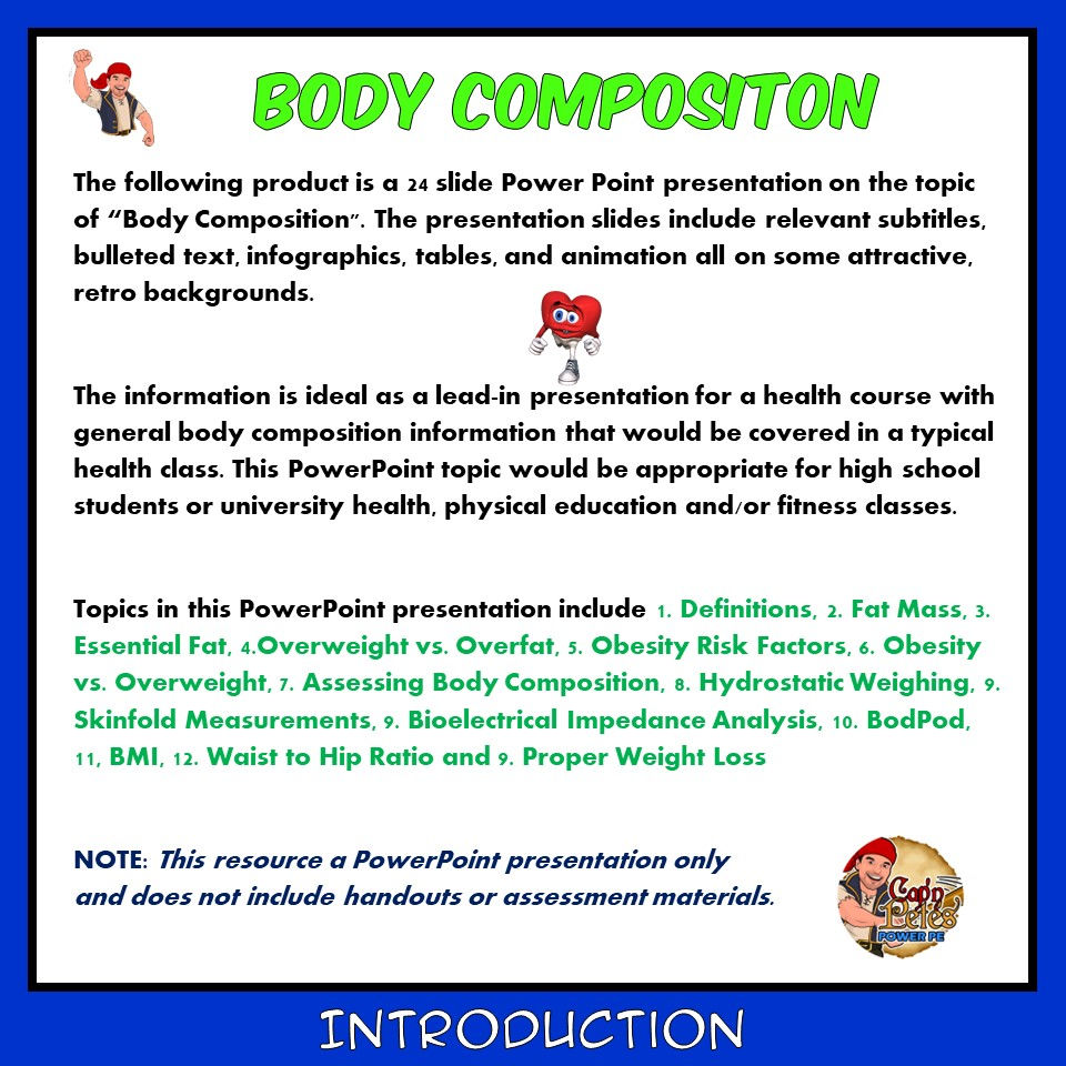 Thumbnail: Health 4 Life Power Point Series: Body Composition