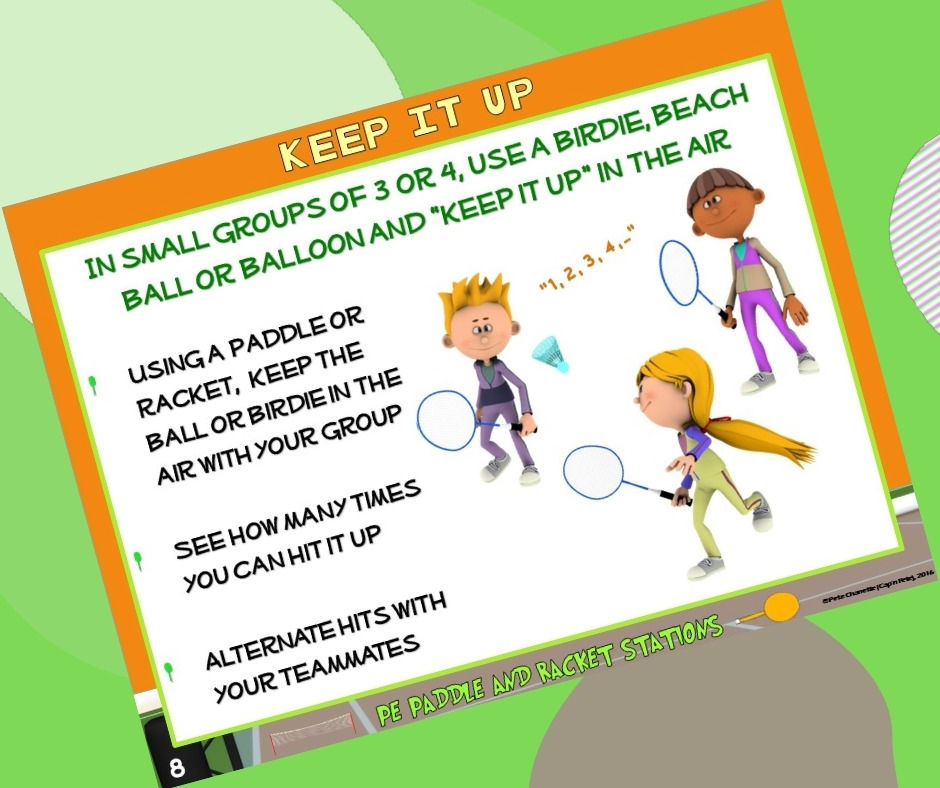 Boosting PE with Striking Games 10 Racket and Paddle Activities to