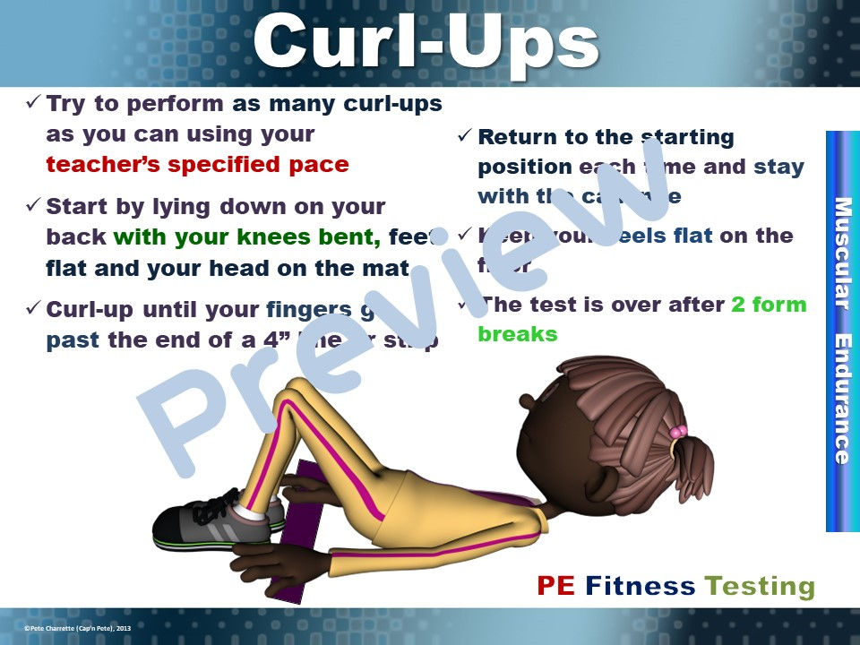 Thumbnail: PE Fitness Testing- Printable Display Signs