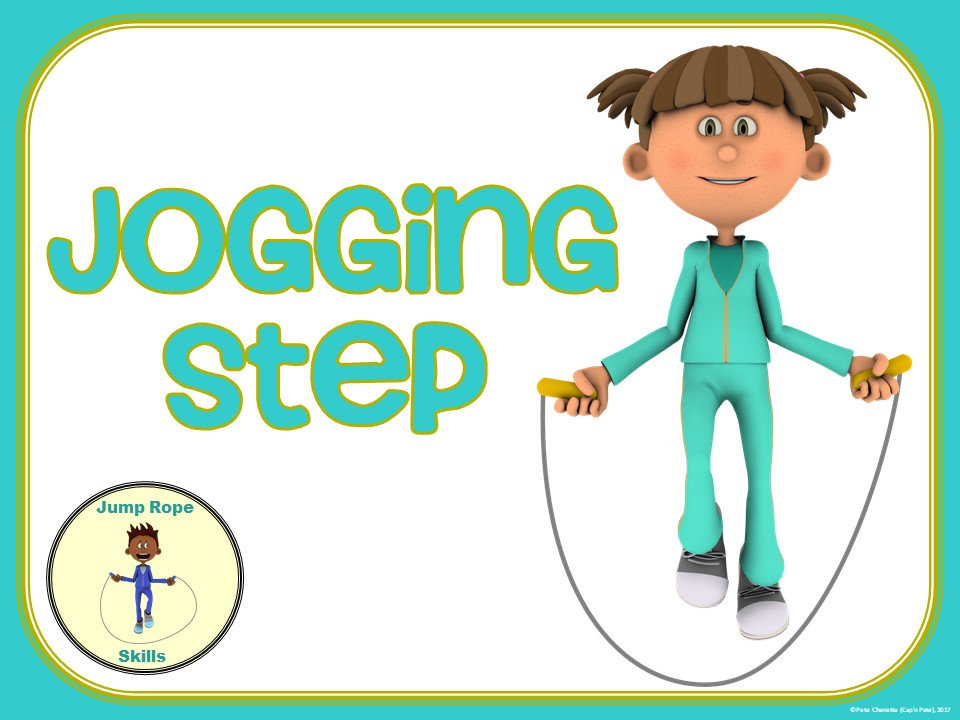 Jump Rope Skills- Top 10 Movement Visuals- Simple Large Print Design ...