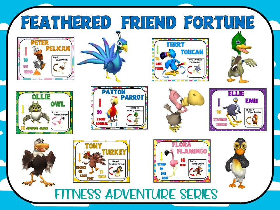 Thumbnail: Fitness Adventure Series- Feathered Friend Fortune