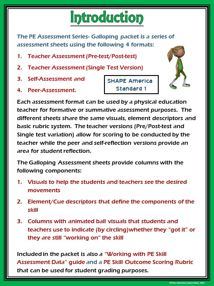 Thumbnail: PE Assessment Series: Galloping- 4 Versions