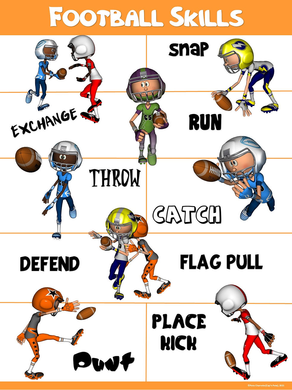 Thumbnail: PE Poster: Football Skills