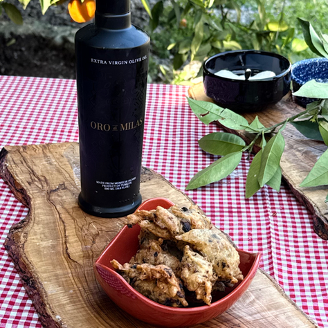 Milas Style Mushroom Fritters
