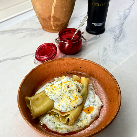 Chicken "Lasagna Manti": An Innovative Fusion