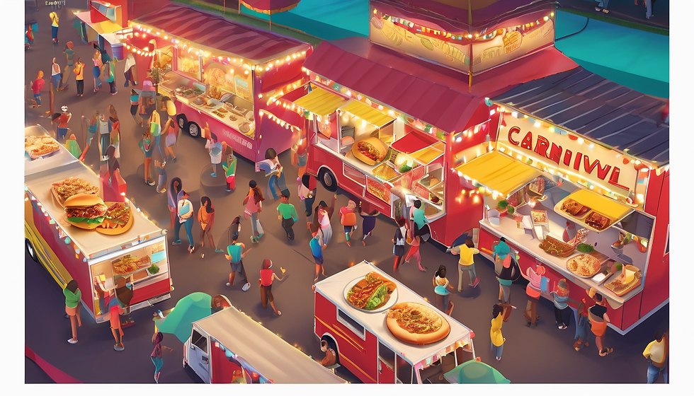 Food Truck Game Night Carnival
