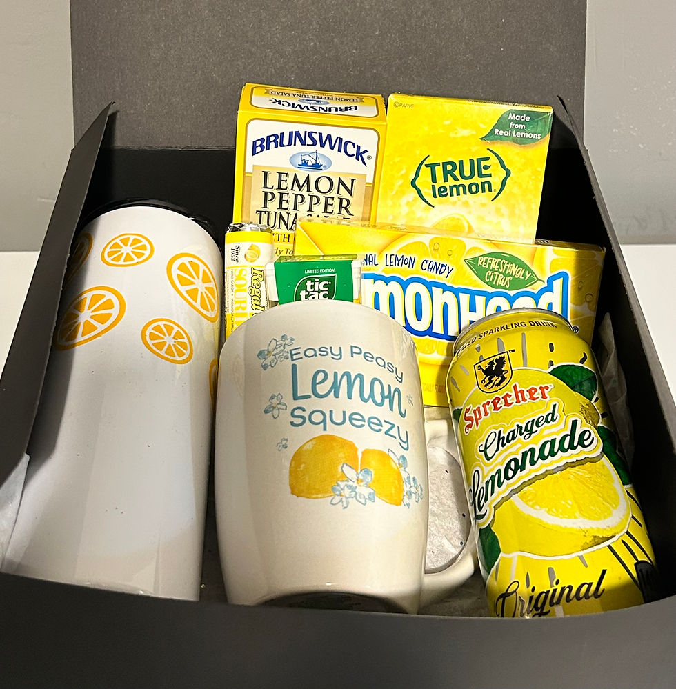 Lemon Gift Basket
