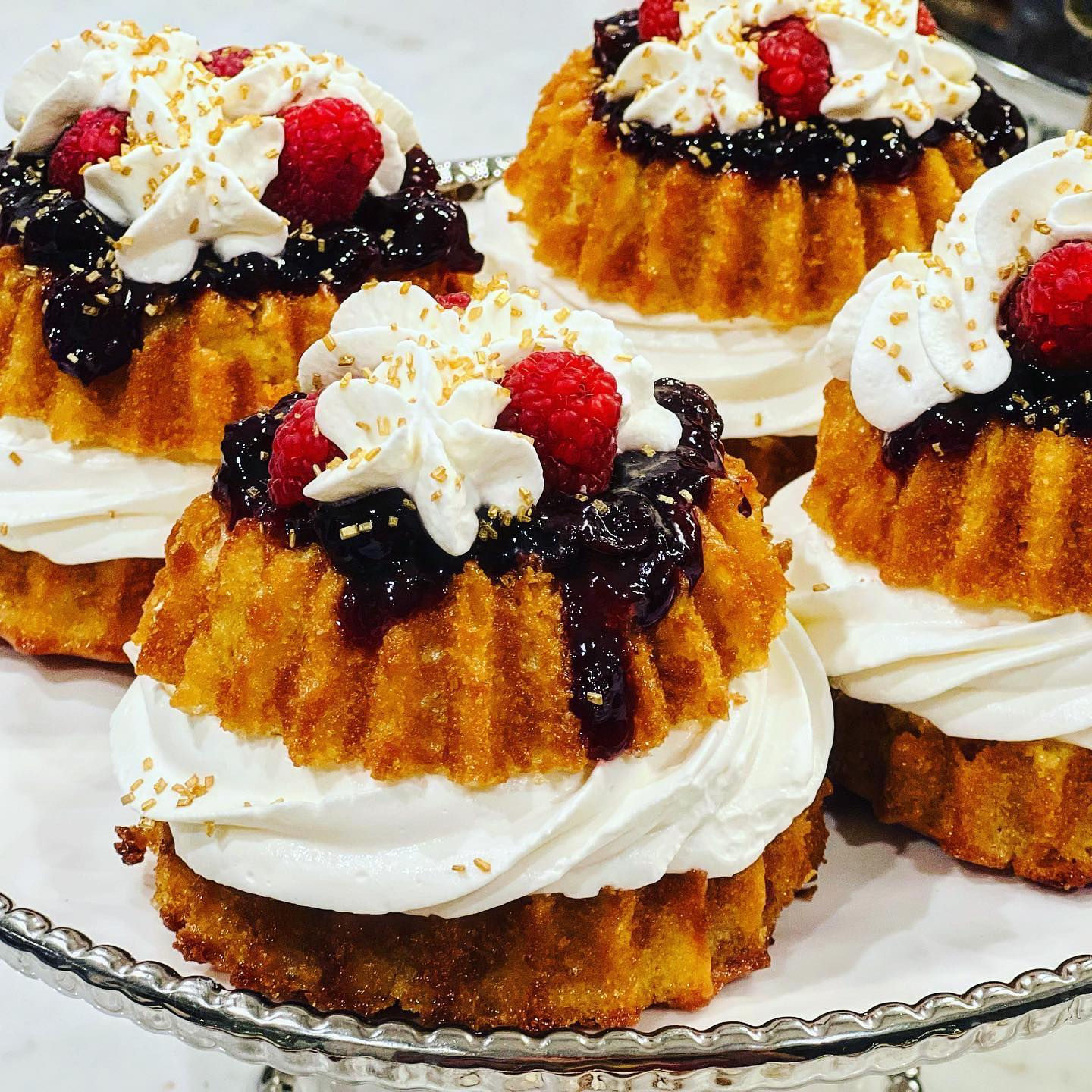 Savarina (Romanian Rum Cake)