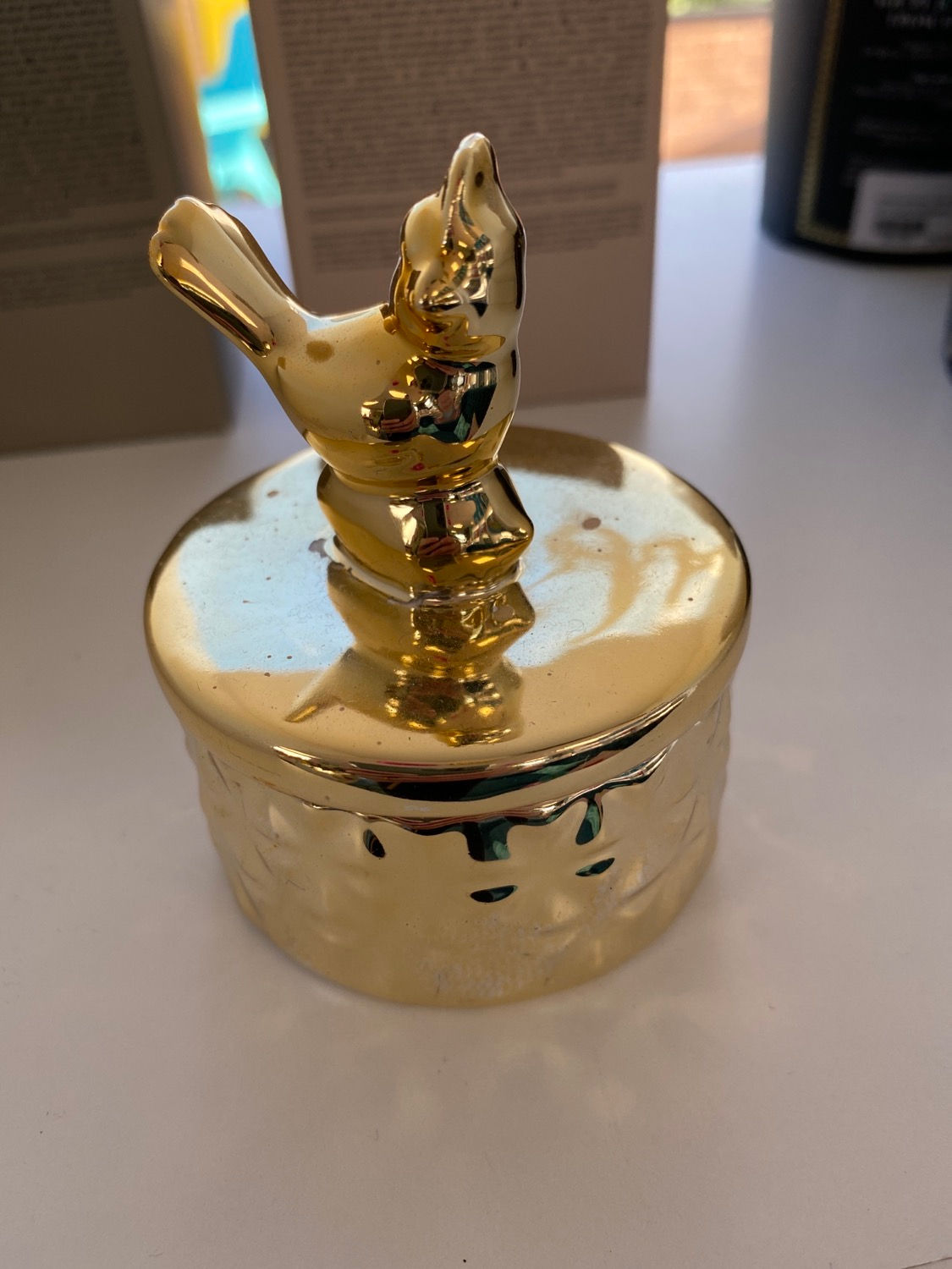 Boîte à Bijoux doré - RICE 