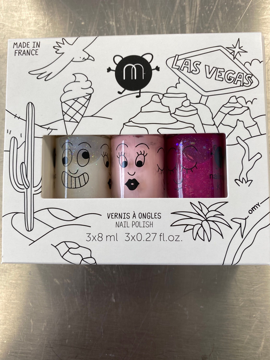Coffret 3 vernis Las  Vegas - Nailmatic 