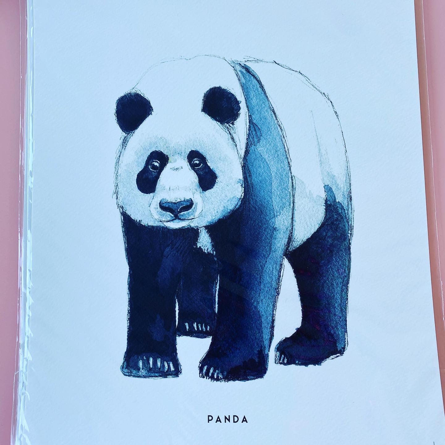 Affiche Panda - BINTJE