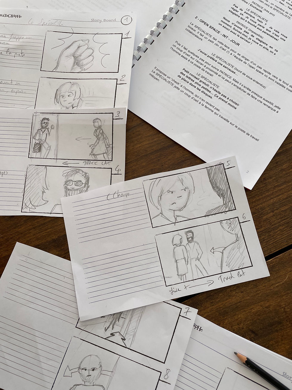 On n'est pas sur des rails. On est sur un voilier de course.