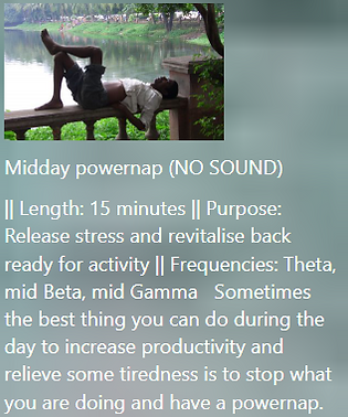 Midday powernap (NO SOUND)