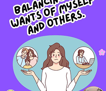 Balancing Wants of Self & Others