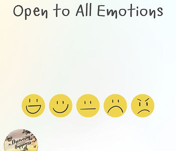 Open to All Emotions