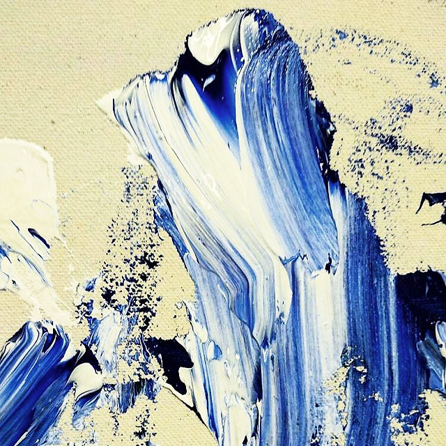 Paint On Canvas Detail