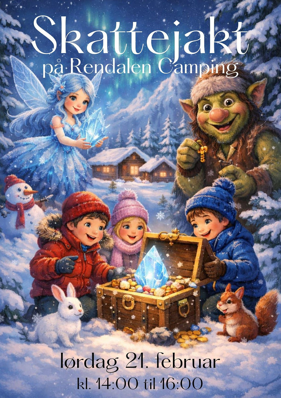 Skattejakt på Rendalen Camping! 