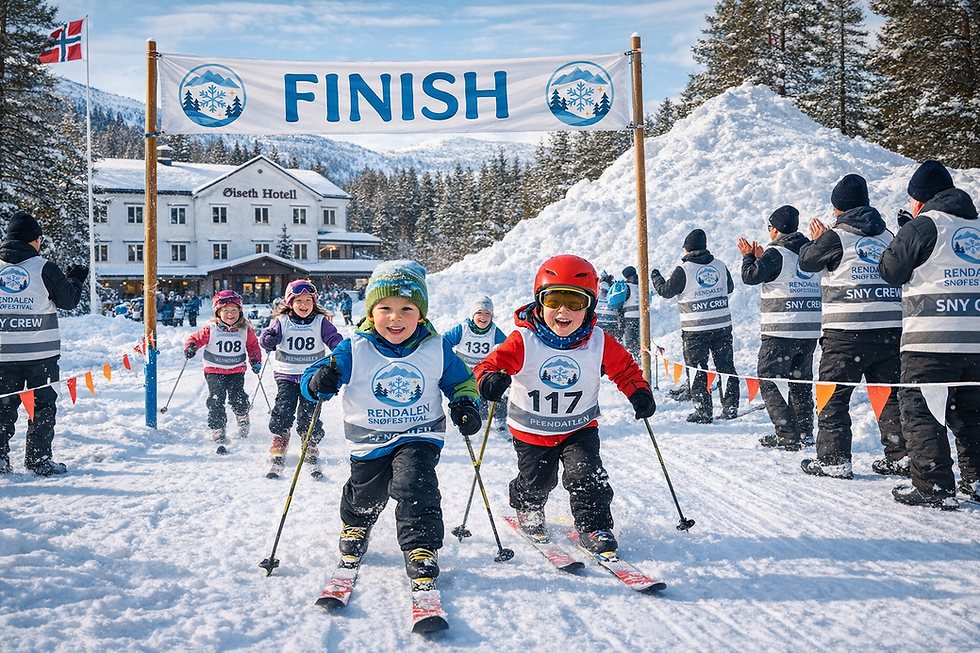 Skirenn for barn⛷️