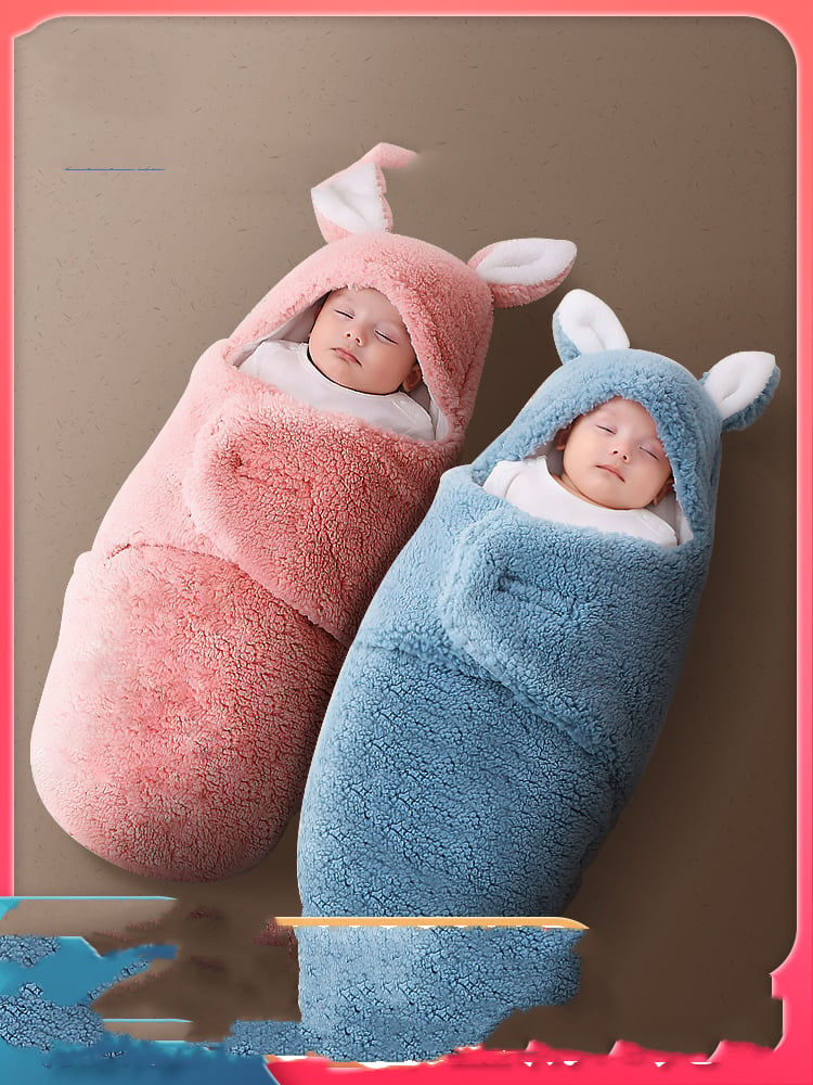 Thumbnail: Baby Anti-Shock Sleeping Bag Swaddle Wrap
