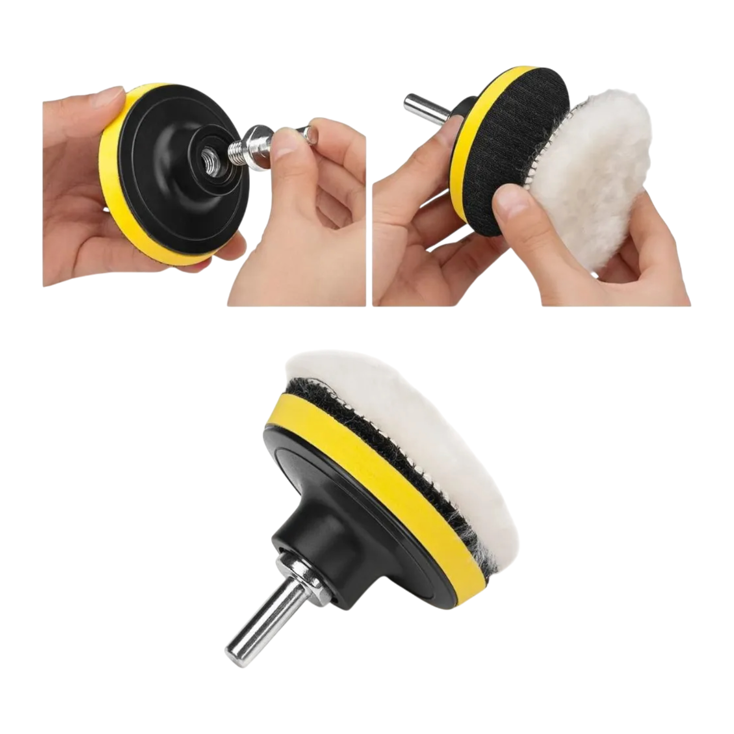 Almohadillas de esponja p/pulir