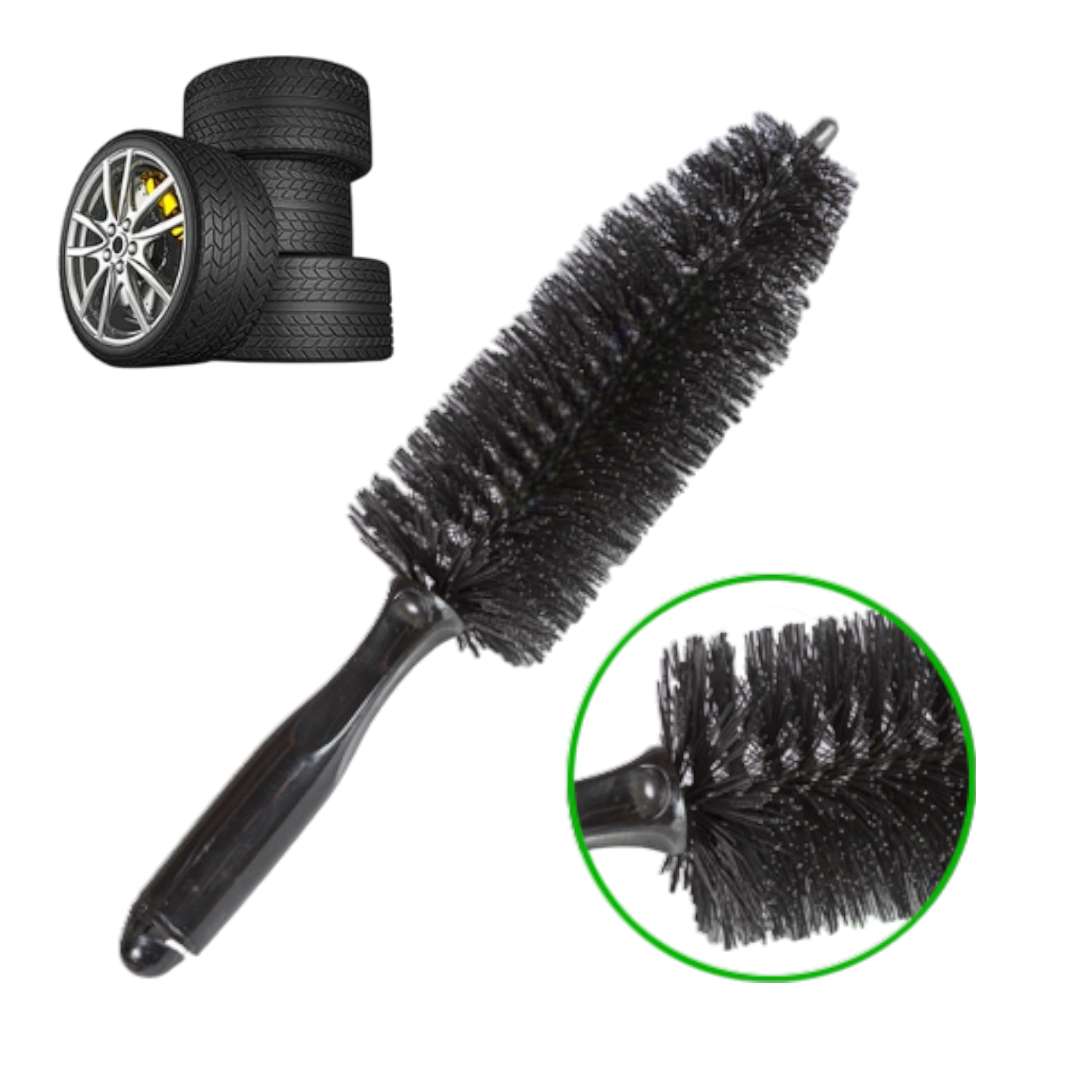 Cepillo limpiador de llantas