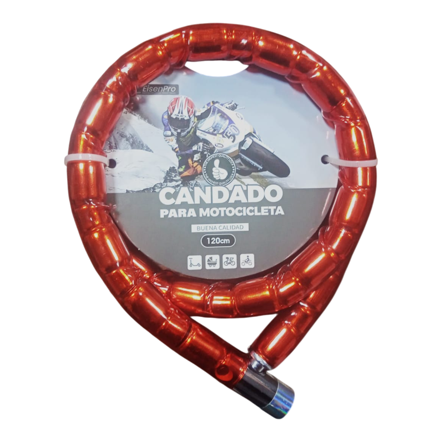 Piton de moto 1,2mts x 22mm