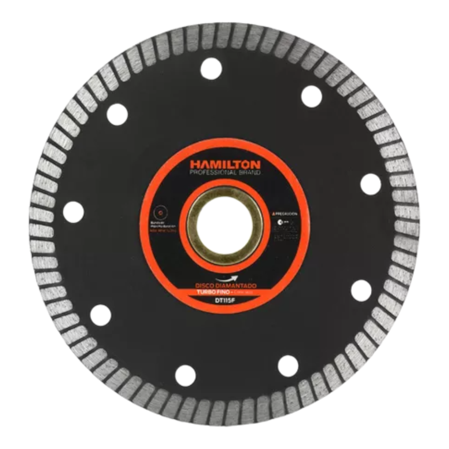 Disco turbo fino p/porcelanato 115mm "Hamilton"