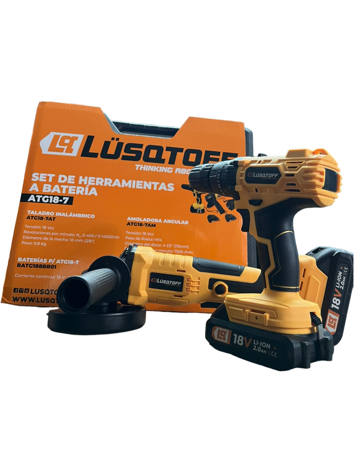 Kit Herramientas a bateria