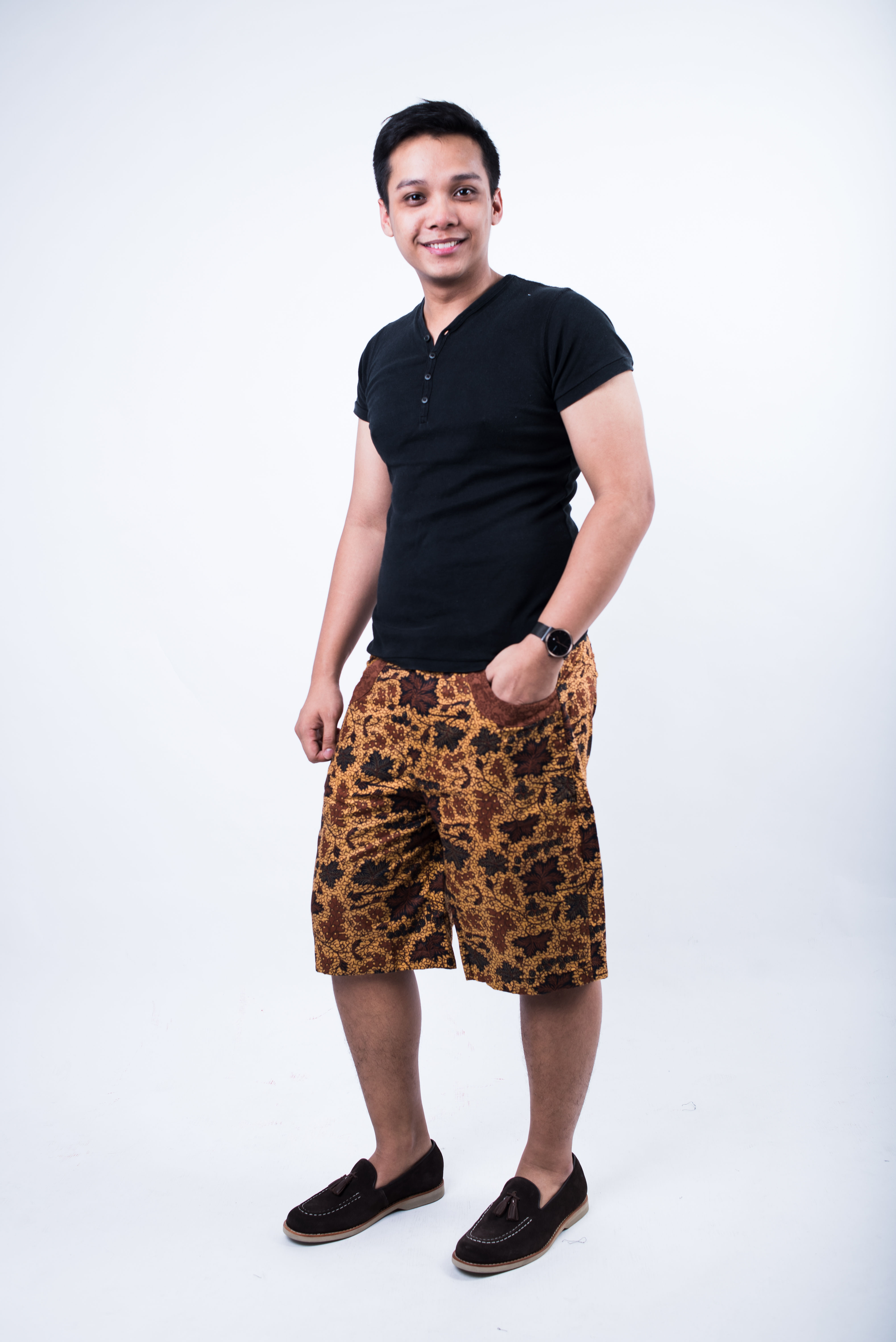 Mens Batik Shorts