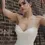 Thumbnail: mandy jessica couture bridal studio fitted rouched basque waist plain