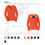 Thumbnail: Port & Company® Ladies Long Sleeve Fan Favorite™ V-Neck Tee