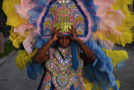 Mardi Gras Indians in New Orleans