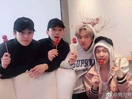 [NAVER] EXO ChenBaekXi, Çin’de Lay ile Buluştu… “Uzun Zaman Oldu”