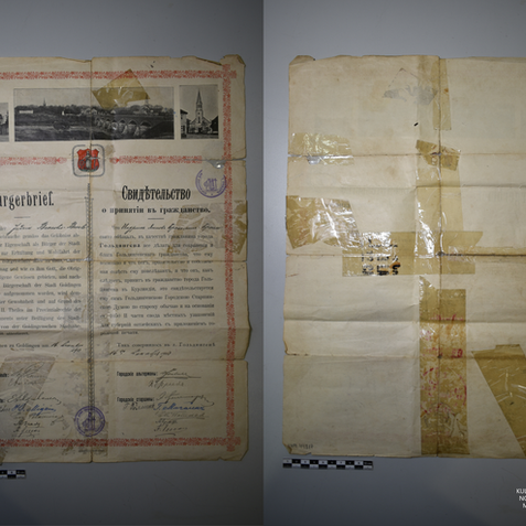 TRĪS KULDĪGAS VĒSTURI RAKSTUROJOŠU DOKUMENTU RESTAURĀCIJA