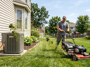 Protect Your AC This Spring and Summer: Why Clearing Mulch & Grass Clippings Matter