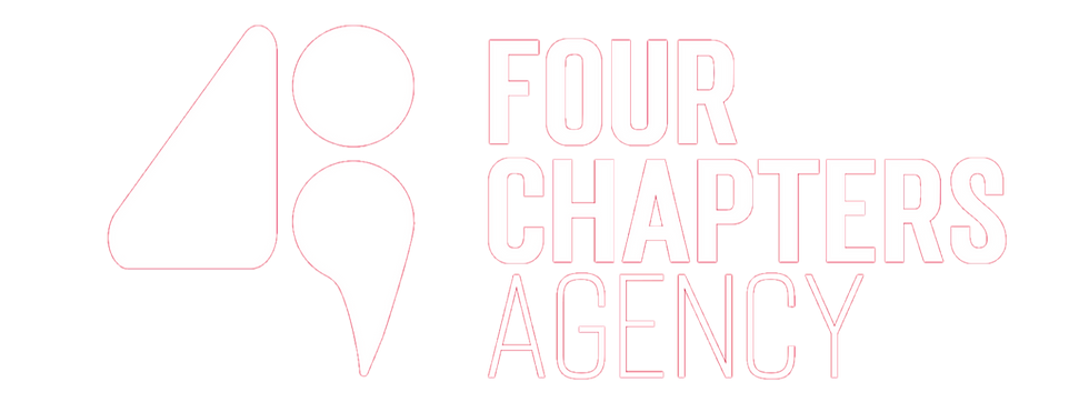 Four Chapters Agency logo branding AI marketing USA & Puerto Rico
