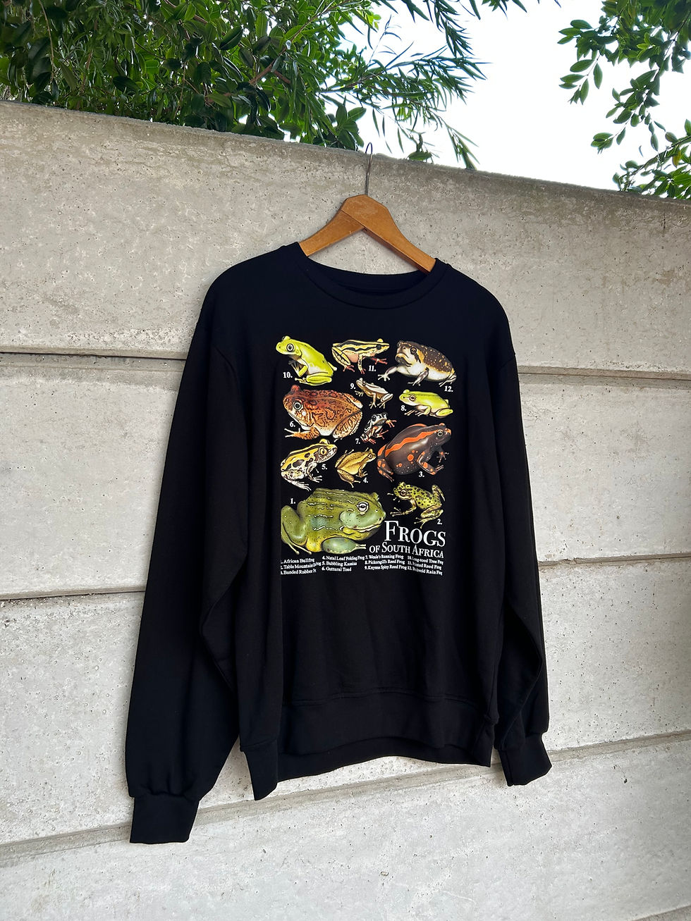 Thumbnail: FROGS OF SA SWEATSHIRTS