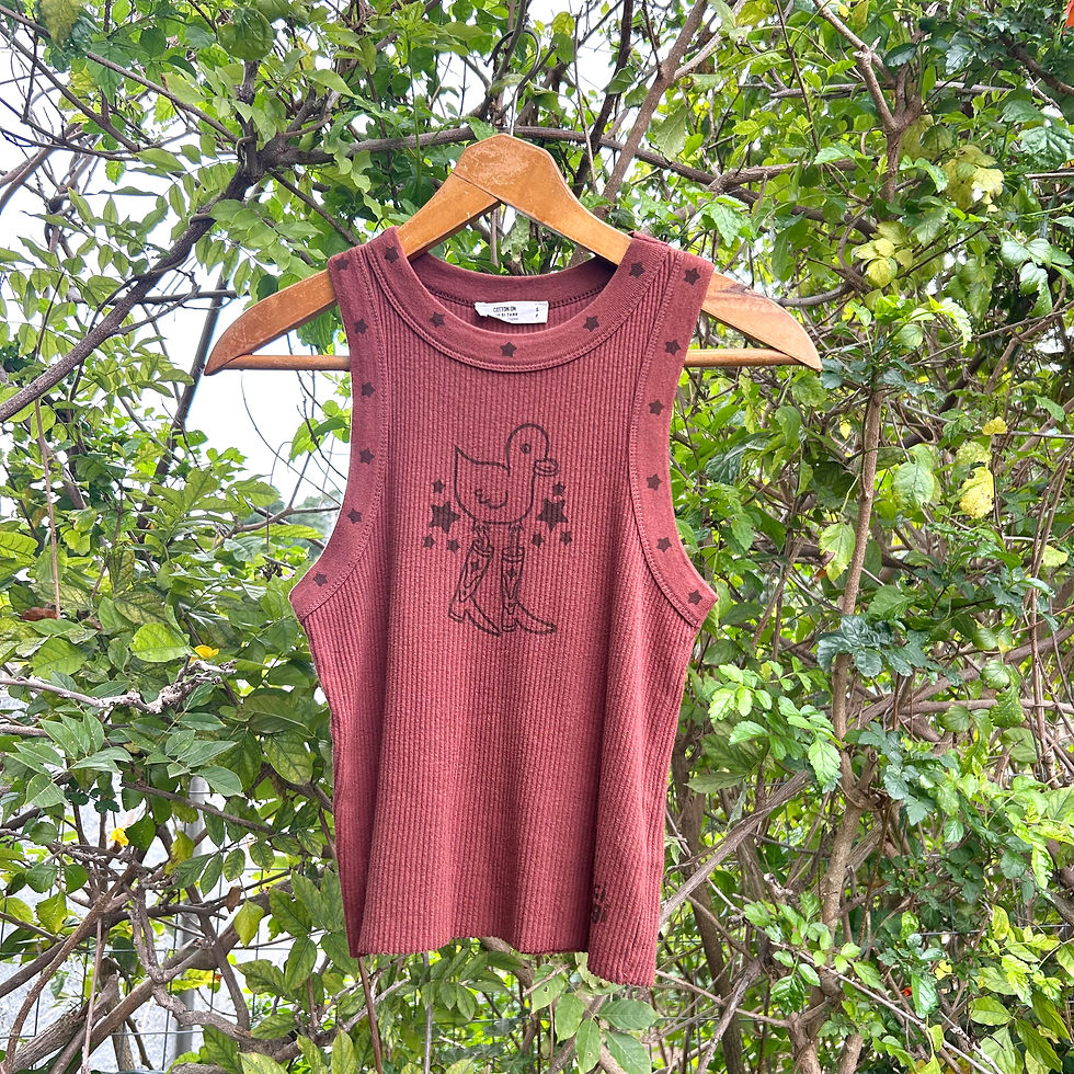 Thumbnail: Duck In Boots Crop Top