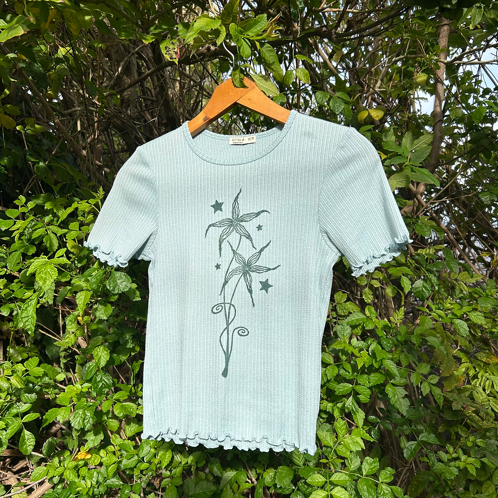 Thumbnail: Baby Blue Orchid Top