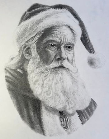Portrait of Santa Claus